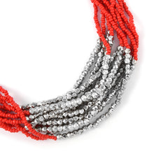 Load image into Gallery viewer, 3 Piece Seed Bead Set 22 in Necklace, Bracelet, Earrings
