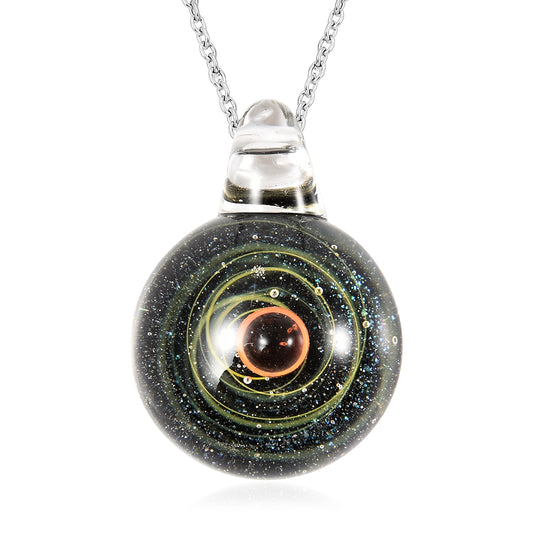 Women's Murano Style Pendant Necklace