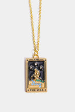 Load image into Gallery viewer, Tarot Card Pendant Stainless Steel Necklace
