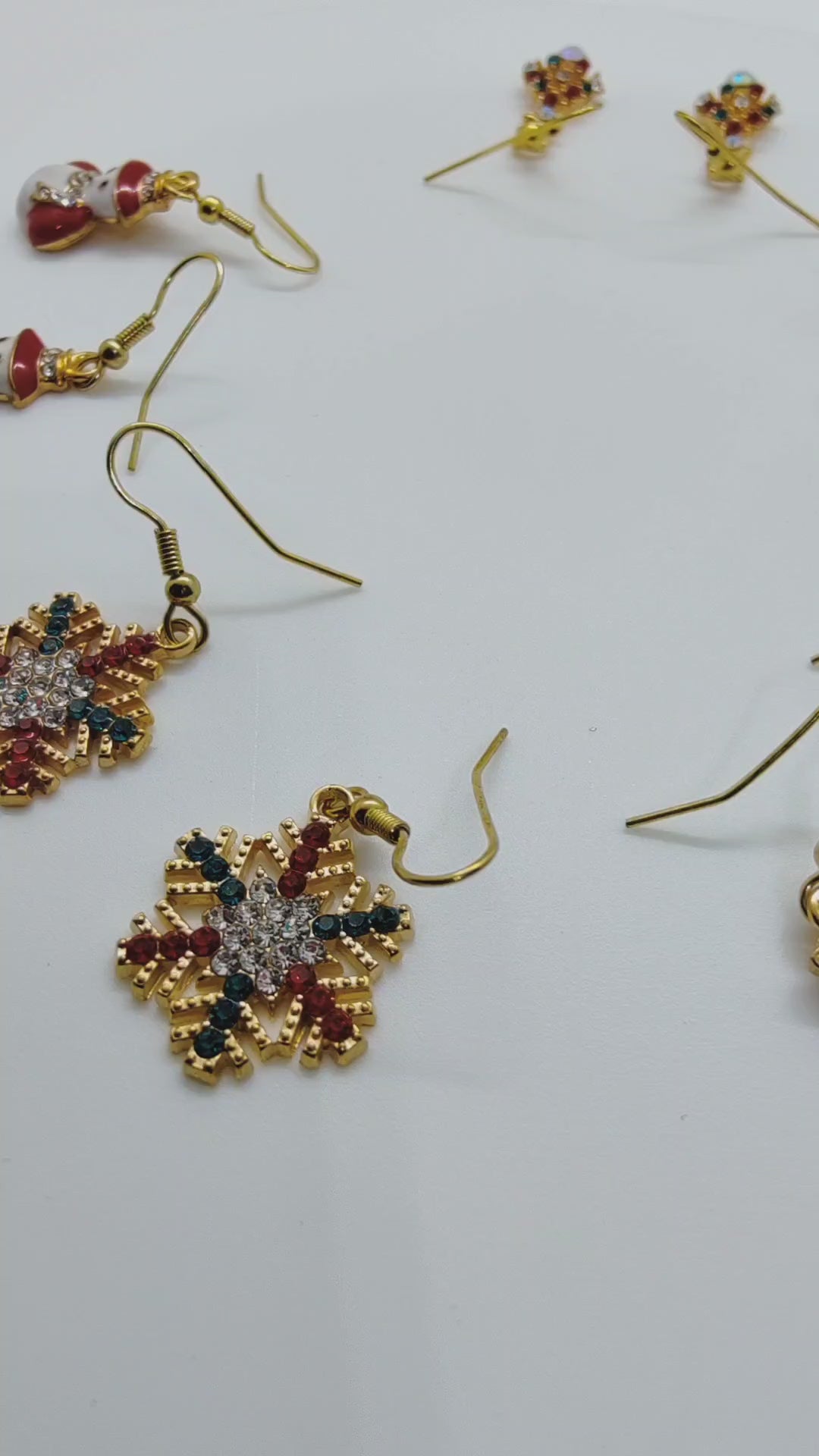 Holiday Christmas Earrings