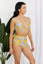Load image into Gallery viewer, Marina West Swim Take A Dip Twist High-Rise Bikini in Mustard
