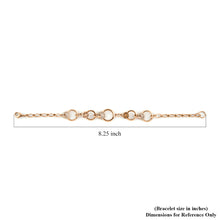 Load image into Gallery viewer, Lulu Dharma Champagne &amp; Chocolate Crystal Bracelet

