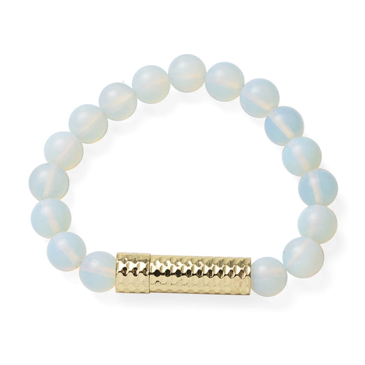 Women's Opalite 9-11mm Beaded Stretch Bracelet