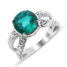 Load image into Gallery viewer, Women&#39;s Bali Legacy Emeraldine Quartz Ring
