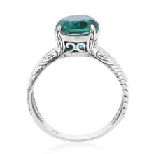 Load image into Gallery viewer, Women&#39;s Bali Legacy Emeraldine Quartz Ring

