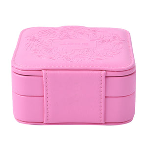 Faux Leather Jewellery Box with Velvet Anti Scratch Interior
