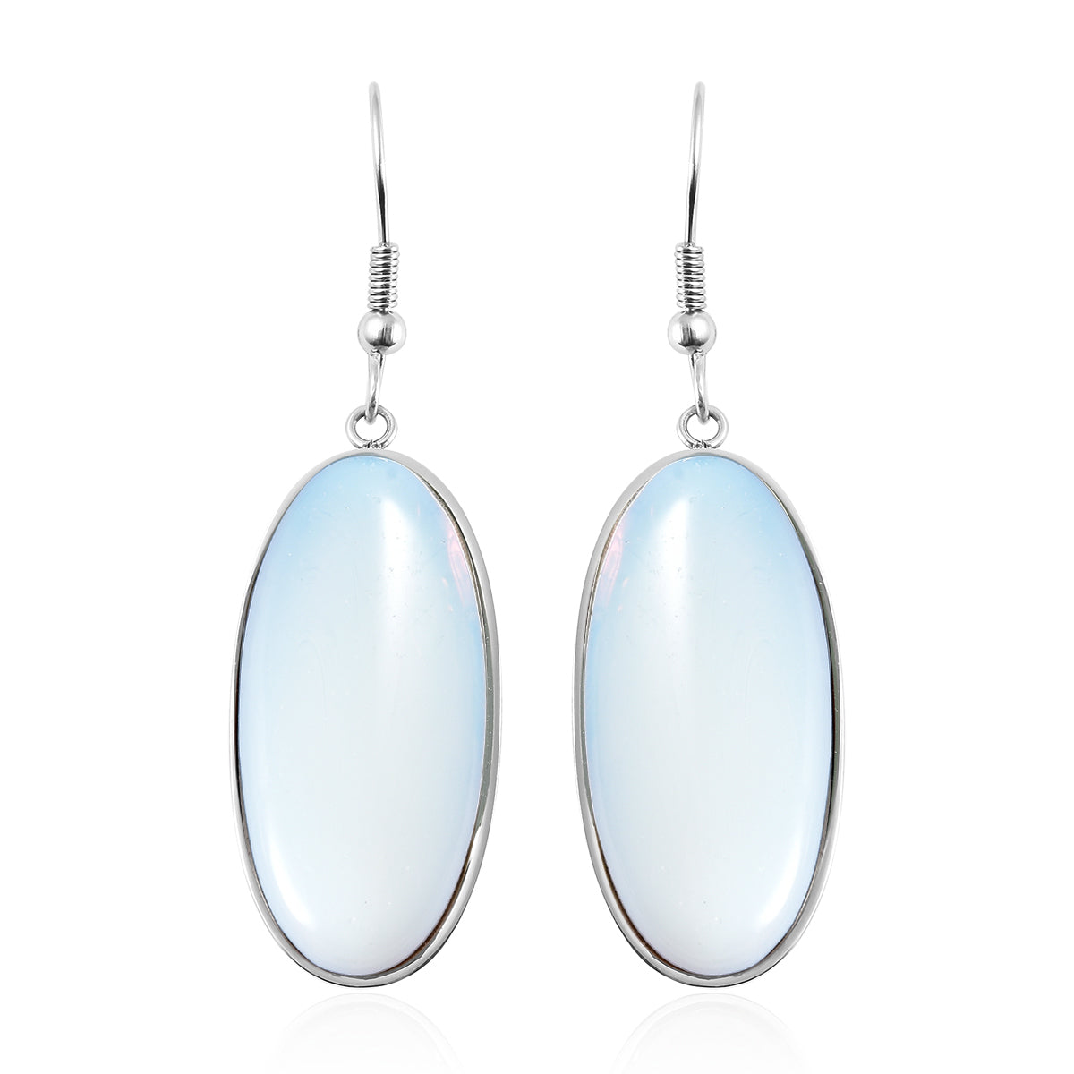 Women's Beautiful Opalite Elongated Earrings