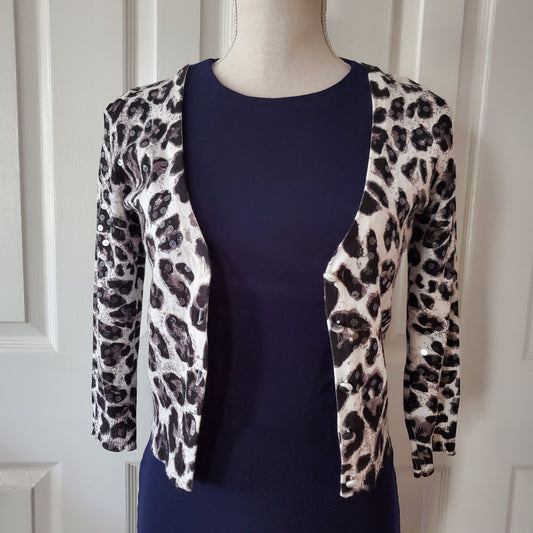 Animal Print Shrug Size Small