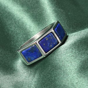 Lapis Lazuli Men's Ring Size 10
