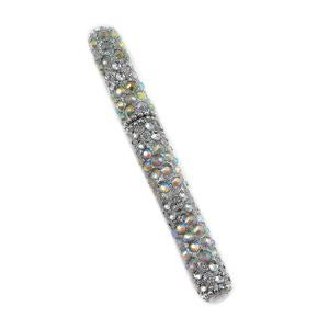 Set of 3 Gray, Silver, Golden Rhinestone Bead Pens