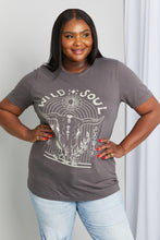 Load image into Gallery viewer, mineB Full Size WILD SOUL Graphic Tee
