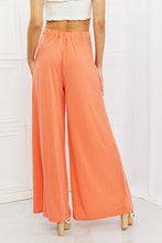 Load image into Gallery viewer, Culture Code Heatwave Front Slit Flowy Pants in Sherbet
