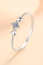 Load image into Gallery viewer, Baeful Moissanite Heart 925 Sterling Silver Ring
