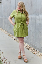 Load image into Gallery viewer, Jady By Jane Stick With Me Full Size Button Down Dress
