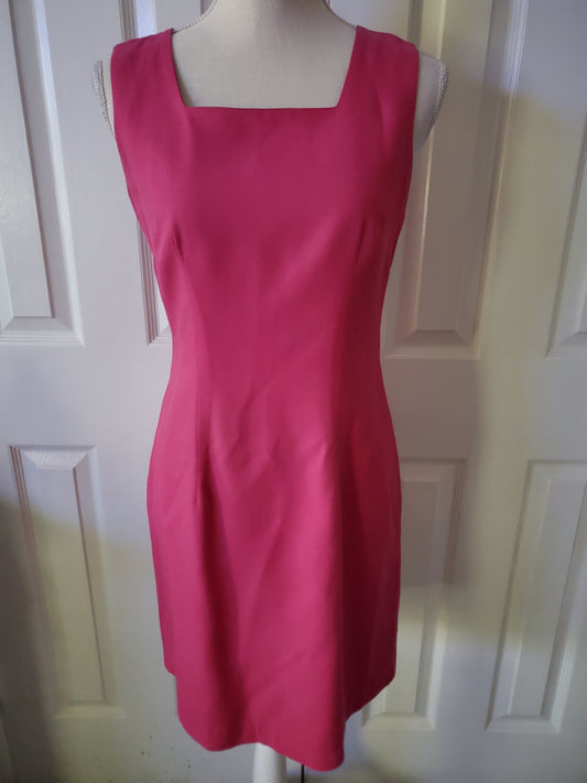 CDC Fuschia Sheath Dress Size 4