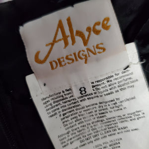 Vintage Alyce Design Designer Dress Size 8
