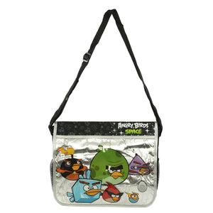Angry Birds Book Bag, Messenger Bag, Zippered with Pockets and Adjustable Strap