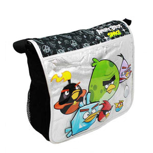 Angry Birds Book Bag, Messenger Bag, Zippered with Pockets and Adjustable Strap