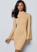 Load image into Gallery viewer, Bell Sleeve Dress New Size Medium
