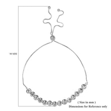 Load image into Gallery viewer, Bolo Bracelet in Sterling Silver 3.16 Grams
