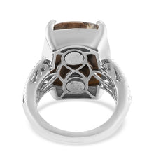 Load image into Gallery viewer, Camouflage Jasper Ring in Silver Size 6

