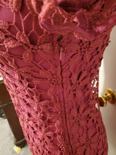 Load image into Gallery viewer, Lace Crochet Mini Dress Size XS
