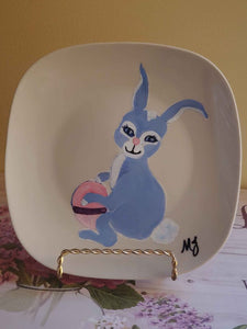 Hand Painted Easter Plate