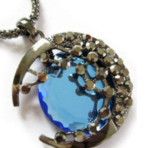 Exquisite Blue Moon Necklace - WHIMSICALIA