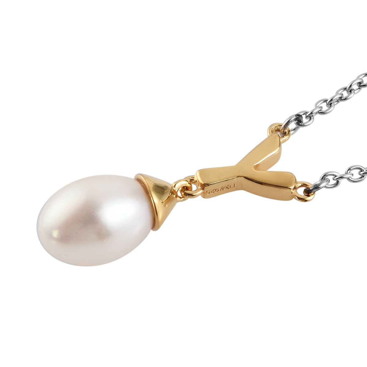 Freshwater Pearl Drop Pendant Necklace