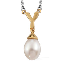 Load image into Gallery viewer, Freshwater Pearl Drop Pendant Necklace
