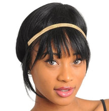 Load image into Gallery viewer, Gold Snake Chain Headband
