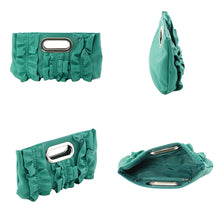 Load image into Gallery viewer, Pink, Green or White Faux Leather Clutch
