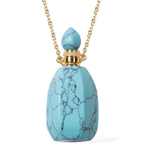 Load image into Gallery viewer, Howlite Utility Bottle Necklace 22 inch
