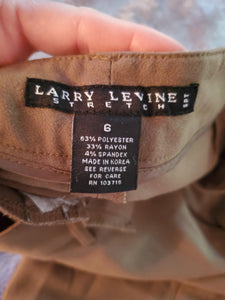 Larry Levine Ladies Slacks Size 6