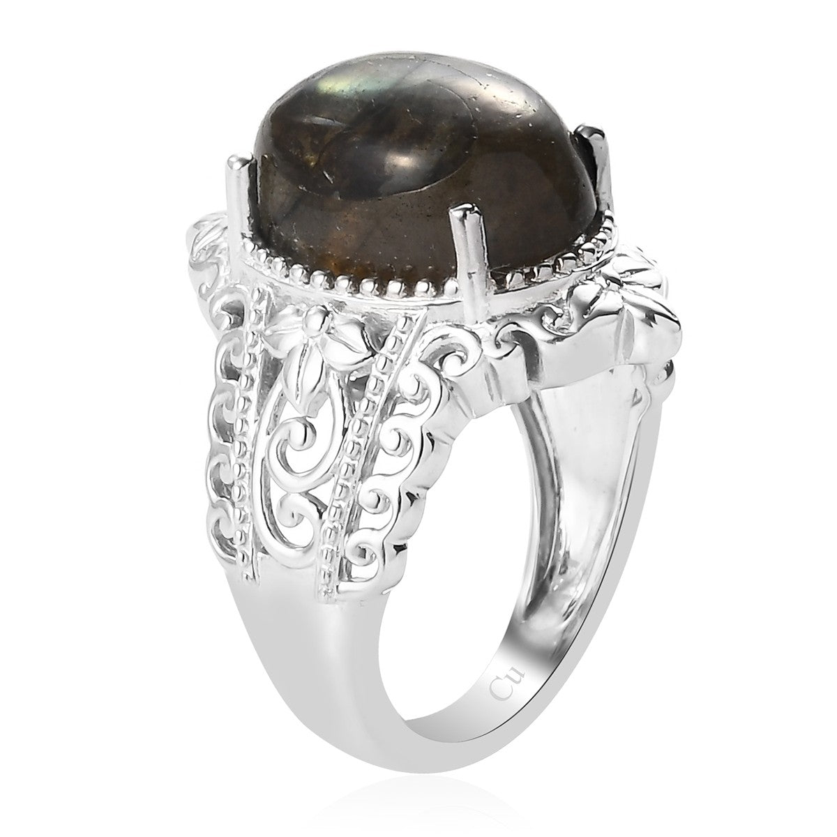 Malagasy Labradorite Artisan Ring