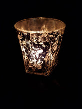 Load image into Gallery viewer, Mercury Glass Vintage Crackle Candle Holders with Tea Light Candle Set of 3
