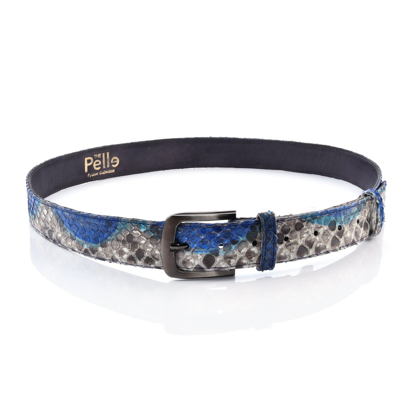 Men's 100% Natural Python Leather Belt Handcrafted