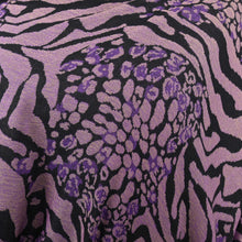 Load image into Gallery viewer, Pashmina Purple Animal Print Shawl
