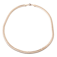 Load image into Gallery viewer, Men &amp; Women&#39;s Rose Gold Herringbone Necklace
