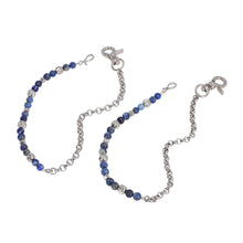 Load image into Gallery viewer, Set 0f 2 Lapis Lazuli Pocket Chains
