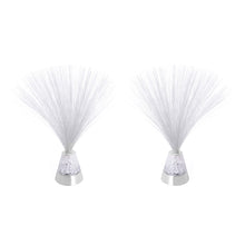 Load image into Gallery viewer, Set of 2 White Mini Fiber Optic Light (3xAAA Batteries Not Included
