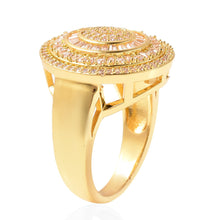 Load image into Gallery viewer, Simulated Diamond Cocktail Ring with Heart Box

