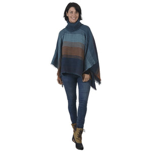 Tahari Designer Knit Poncho One Size Fits Most
