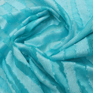 Turquoise or Pink Viscose Wrap/ Scarf with Fringe
