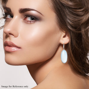 Women's Beautiful Opalite Elongated Earrings