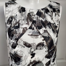 Load image into Gallery viewer, AGB Black, White, and Bronze Shift Dress - Sz 8
