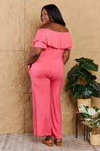 Load image into Gallery viewer, Heimish My Favorite Full Size Off-Shoulder Jumpsuit with Pockets
