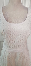 Load image into Gallery viewer, White Eyelet Lace Tiered Dress Size 14
