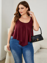 Load image into Gallery viewer, Plus Size Double-Strap Scoop Neck Cami
