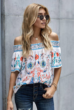 Load image into Gallery viewer, Floral Off-Shoulder Blouse
